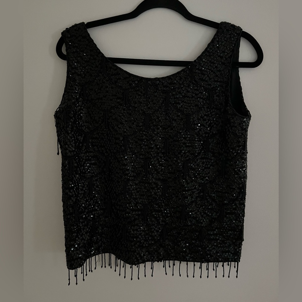 Vintage beaded top